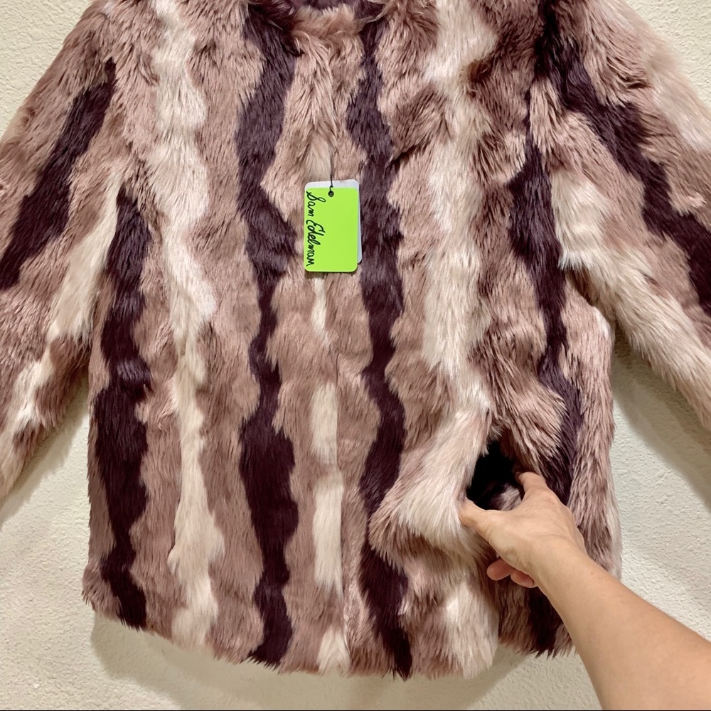 Sam Edelman Faux Fur Jacket (NWT) - Picture 15 of 16
